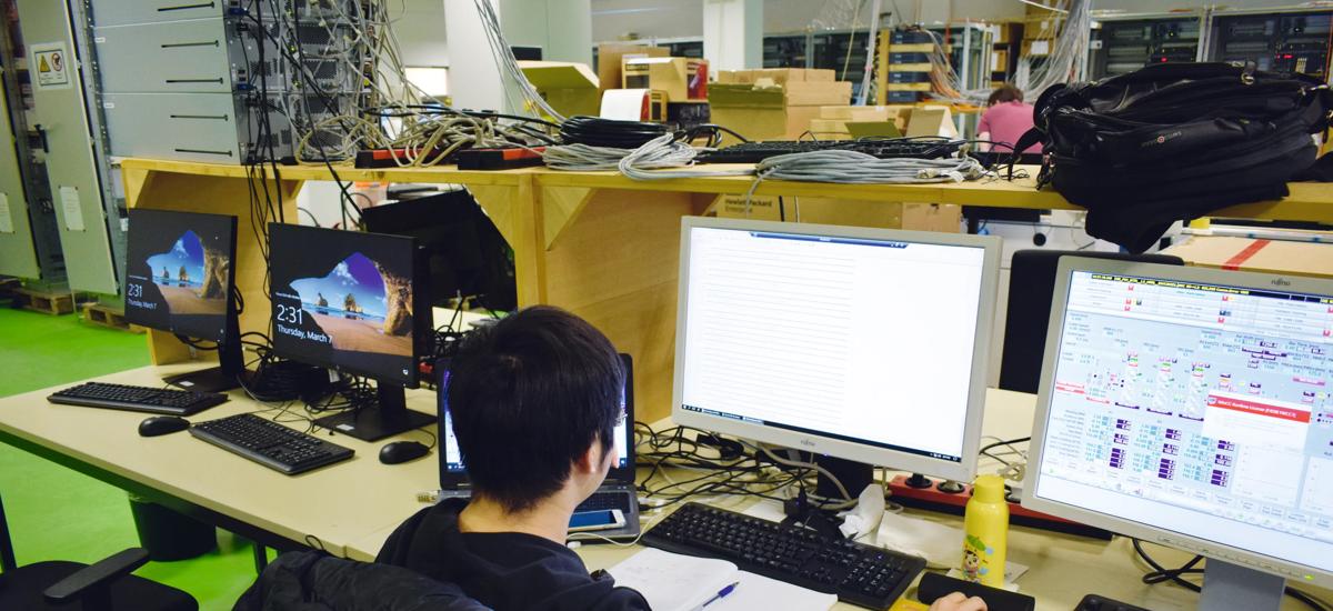 A Chinese programmer is working on SQL database queries. He is part of the Level 2 team for a new Arvedi Endless Strip Production line destined for … that’s right, China.