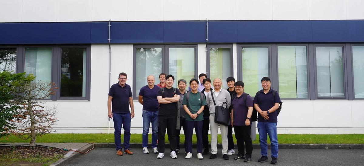 KG Steel and Primetals Technologies’ project execution team during the basic design meeting.