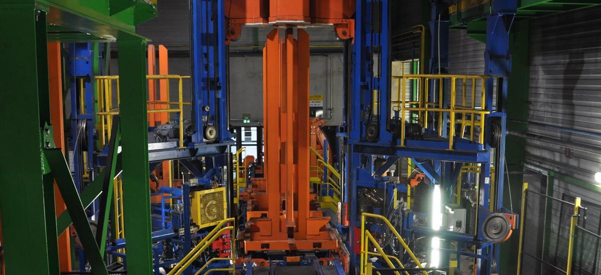 Vertical Compactor system from Primetals Technologies