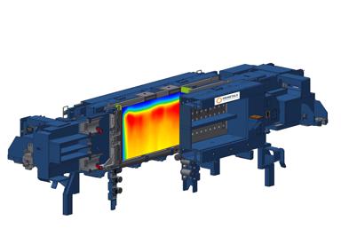 Mold Expert Fiber from Primetals Technologies delivers a breakthrough in mold visualization, enabling HKM to closely monitor the area where slab surface quality is determined.