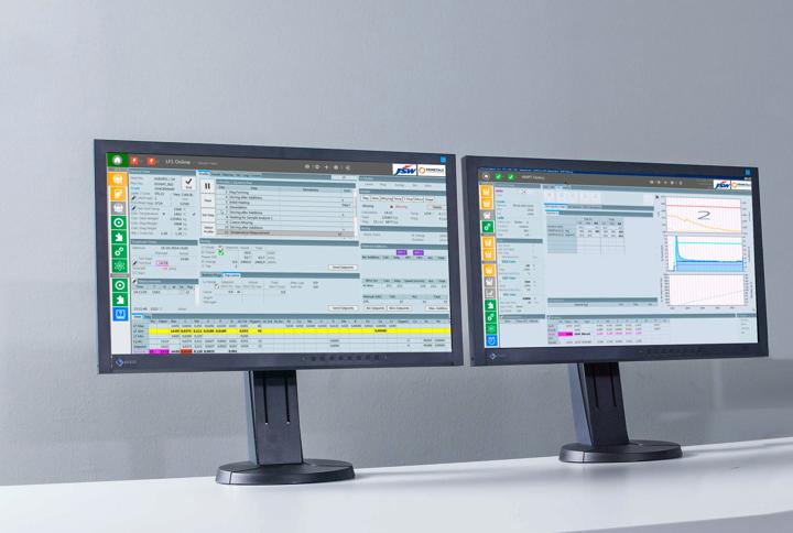 Example of operator displays