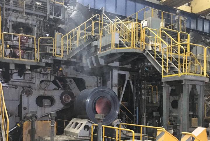 First coil produced on January 31, 2020 on the new hot strip mill of SAIL in Rourkela. The mill was supplied by Primetals Technologies.