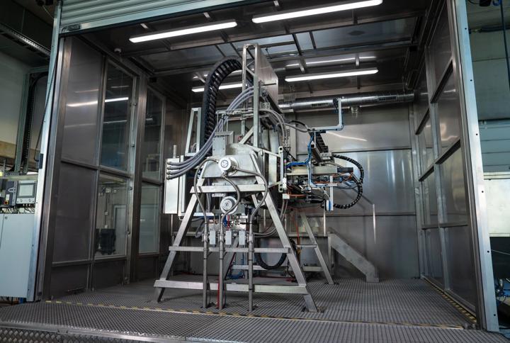 The new heat transfer test facility from Primetals Technologies allows for optimization of industrial cooling systems. 