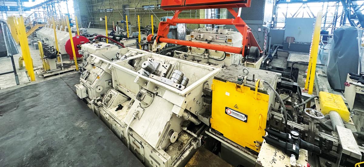 The 4-stand Morgan Rod Reducing/Sizing Mill makes possible the consistent production of high-quality materials. Meeting or exceeding the most stringent requirements from end customers, the mill features unparalleled grain refinement and is compatible with the challenging tolerances in high-carbon tire-cord production.