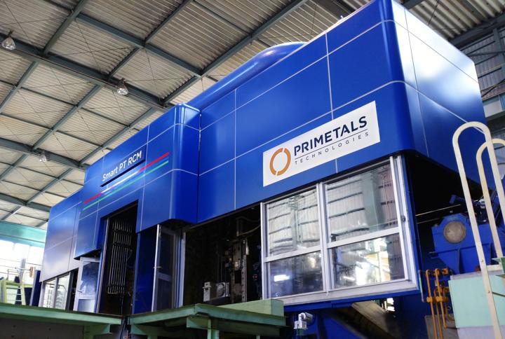 Test Reversing Cold Mill at Primetals Technologies Japan