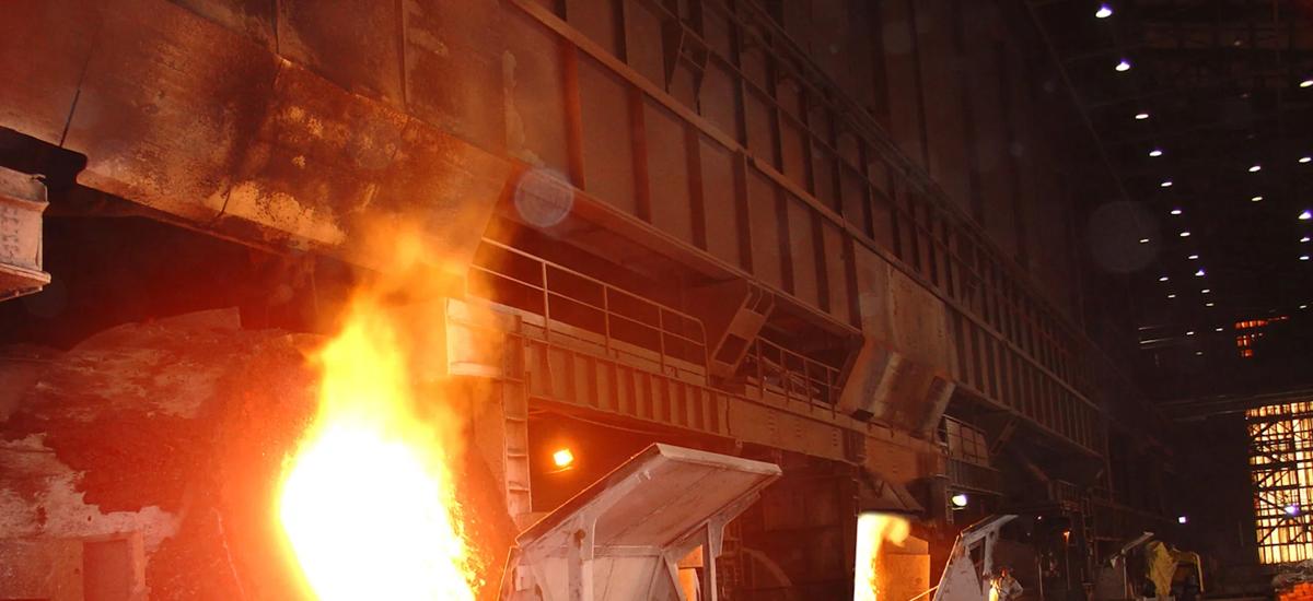 LD(BOF) Converter at Compania Siderurgica Huachipato S.A. (CAP ACERO) in Talcahuano, Chile. Primetals Technologies will replace converter #2 (Photo courtesy of CAP ACERO).