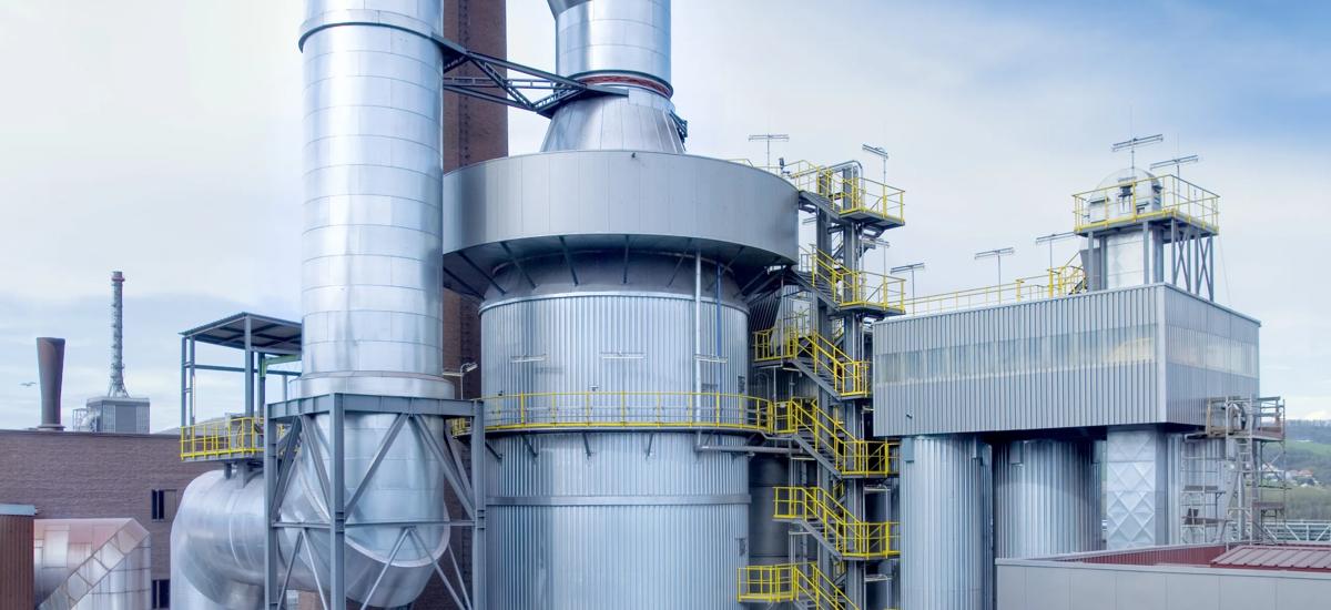 MEROS Off-gas cleaning plant at voestalpine sinter plant in Linz, Austria