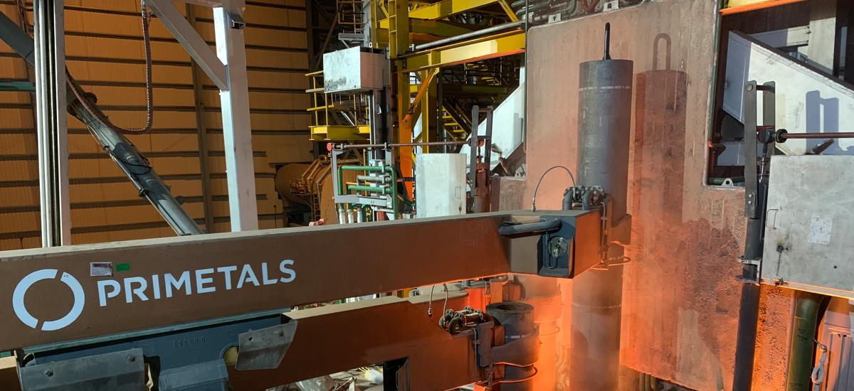 One of the most efficient electric arc furnaces, the EAF Quantum by Primetals Technologies