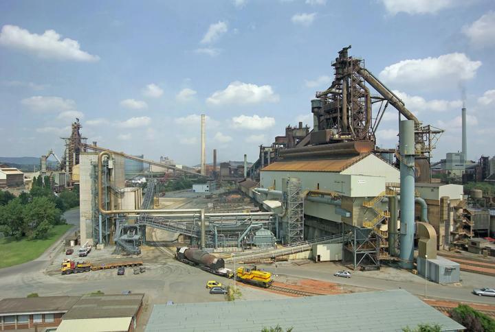 Blast furnace 4, of ROGESA Roheisengesellschaft Saar mbH