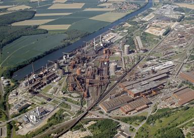 Salzgitter Flachstahl GmbH works site (Photo courtesy of Salzgitter Flachstahl)