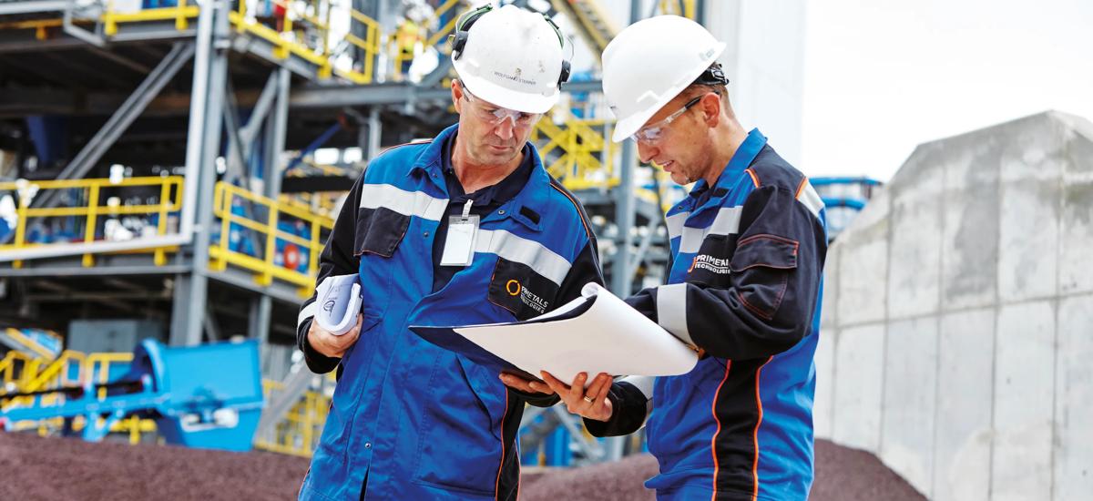 VP of Direct Reduction Wolfgang Sterrer on site at one of the plants designed by Primetals Technologies ensuring proper implementation and execution