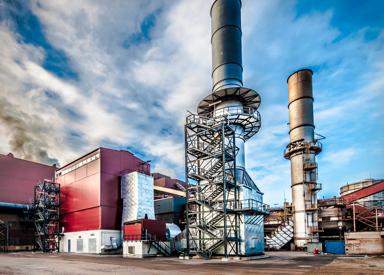 Outdoor systems of the new Primetals Technologies secondary dedusting system at voestalpine Stahl Gmbh
