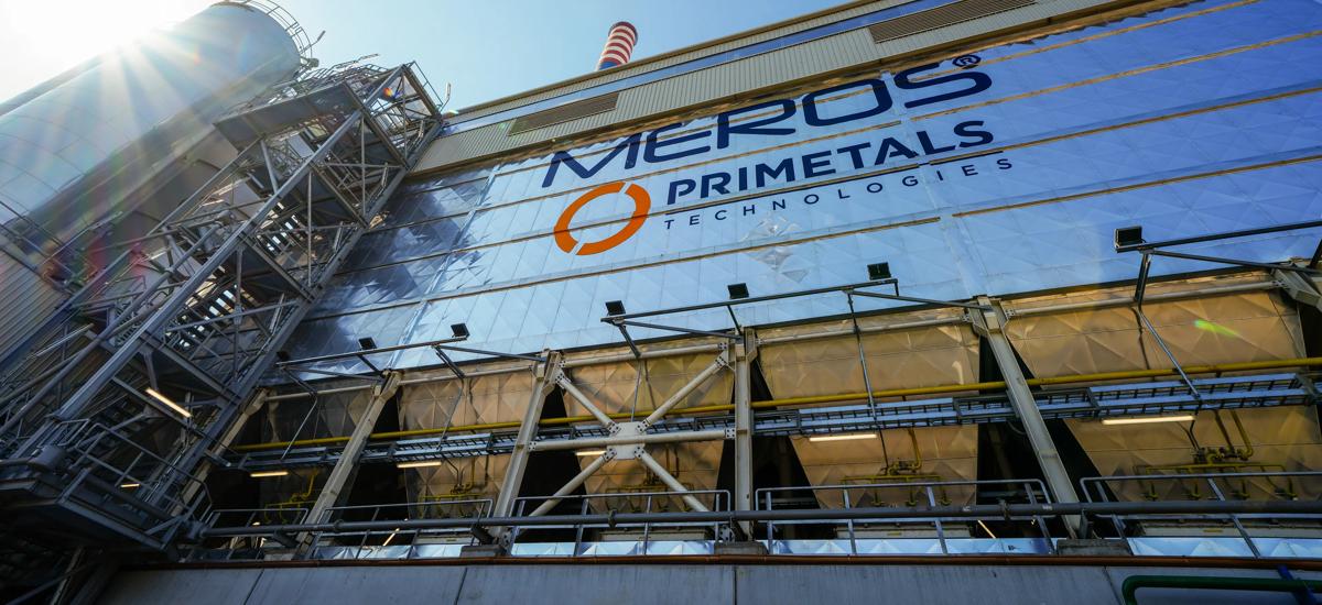 MEROS plant at Acciaierie d'Italia in Taranto in Italy