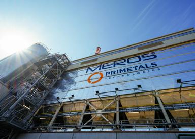 MEROS plant at Acciaierie d'Italia in Taranto in Italy