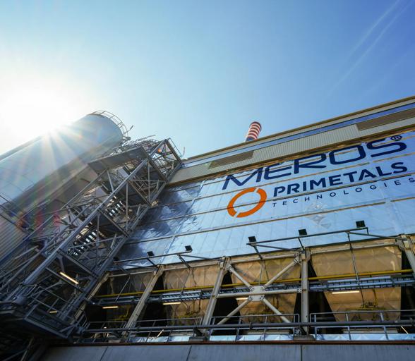MEROS plant at Acciaierie d'Italia in Taranto in Italy