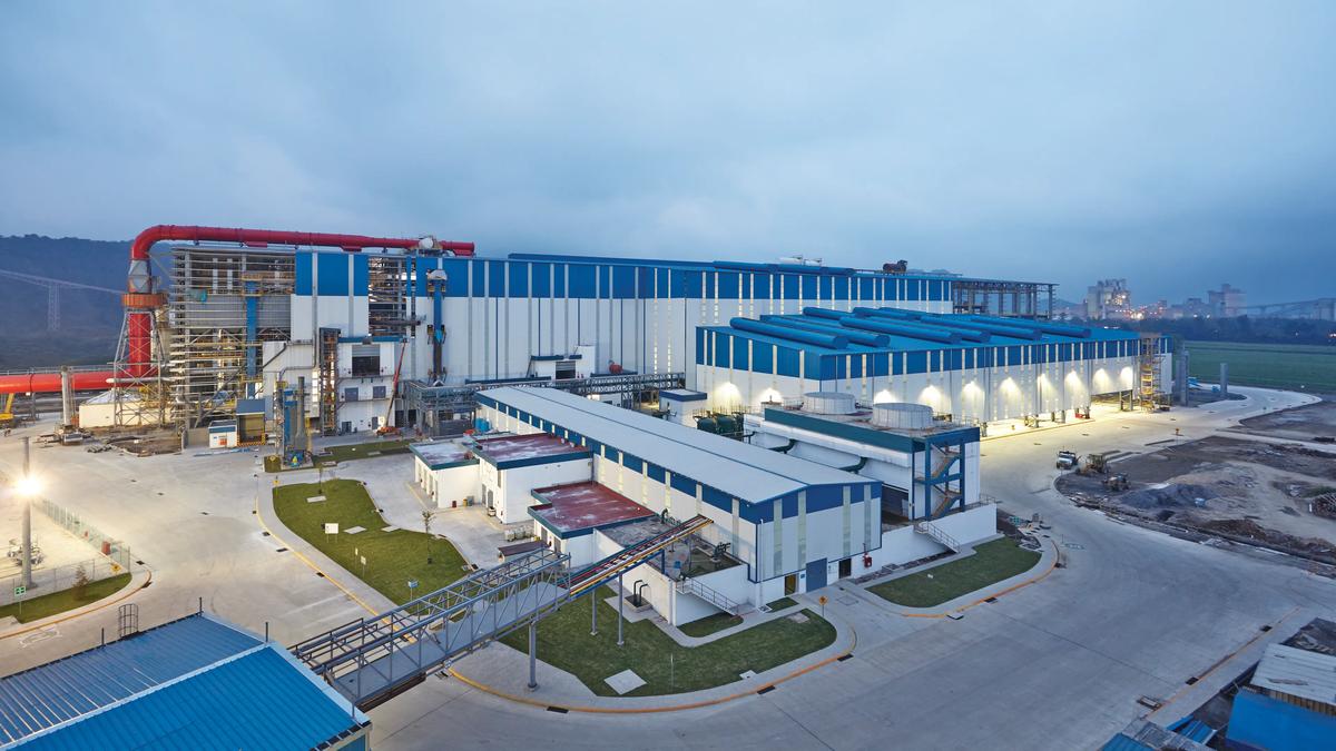 View of Mini-mill in Mexico