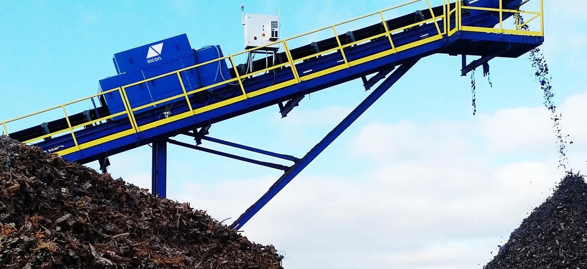 Holistic solutions from Primetals Technologies and SICON for scrap identification, processing and sorting enable processing of input materials for the production of high-quality end products. Copyright: SICON