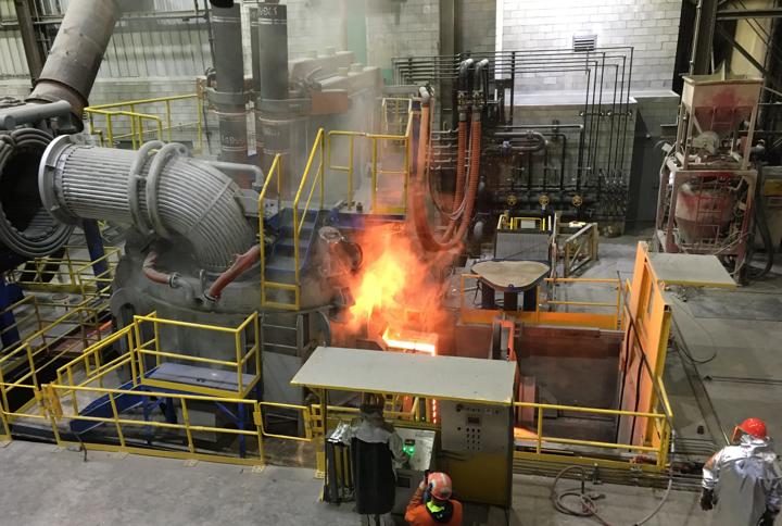 New electric arc furnace starts at ATI Latrobe in the USA