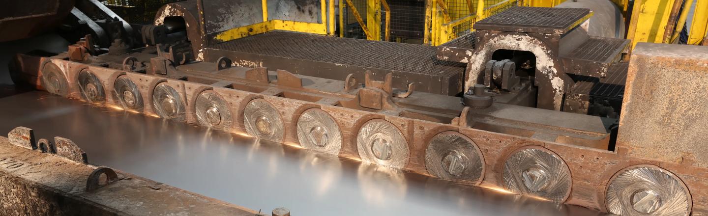 Eco Slide Disc in a hot strip mill for steel