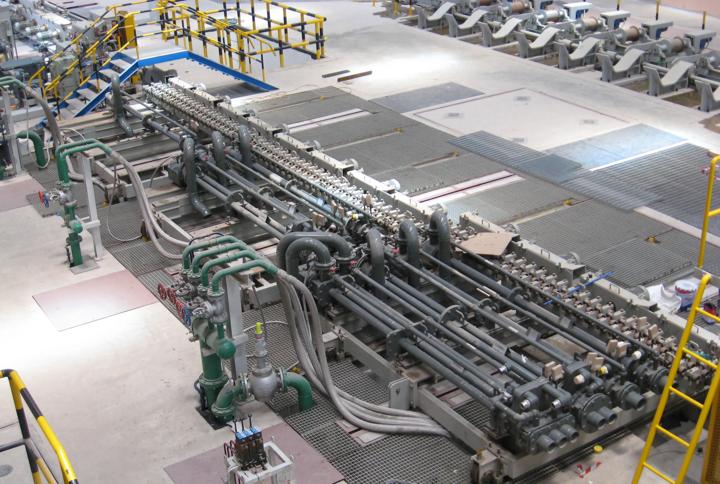 Image of the inline PQS quenching system