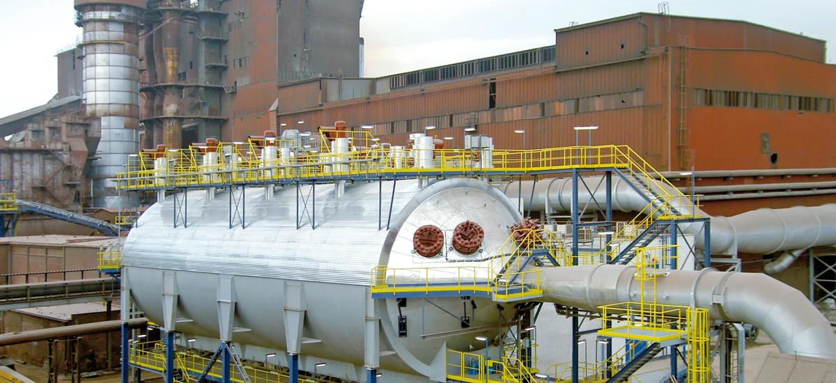 Primary dry dedusting electric precipitator for LD converters (BOF)