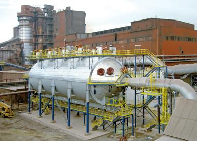 Dry dedusting electric precipitator