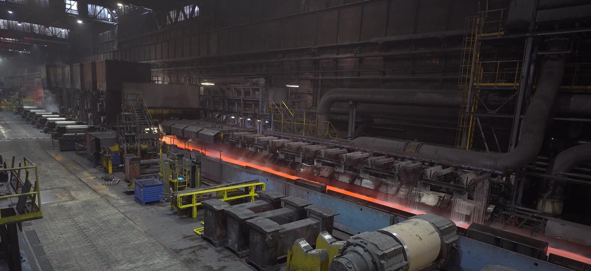 HSM No. 1 in Duisburg is a key facility in thyssenkrupp Steel’s European operations, supplying raw material for nearly all of the company’s flat products.