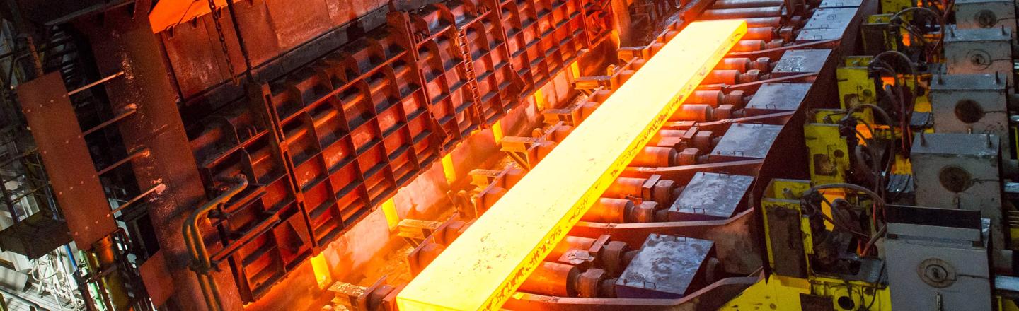 Hot Strip Laminar Cooling Section