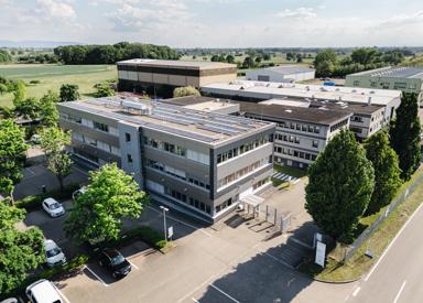 Aerial view of the Primetals Technologies Germany location in Legelshurst