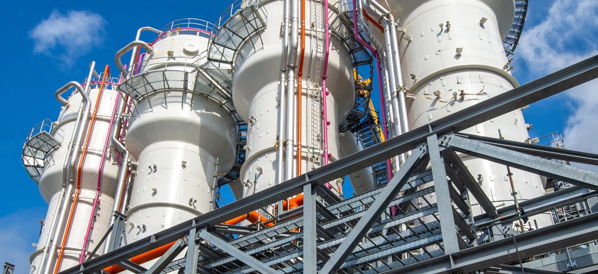 A key part of the Steelanol plant, the bioreactors is where ethanol is produced.  
