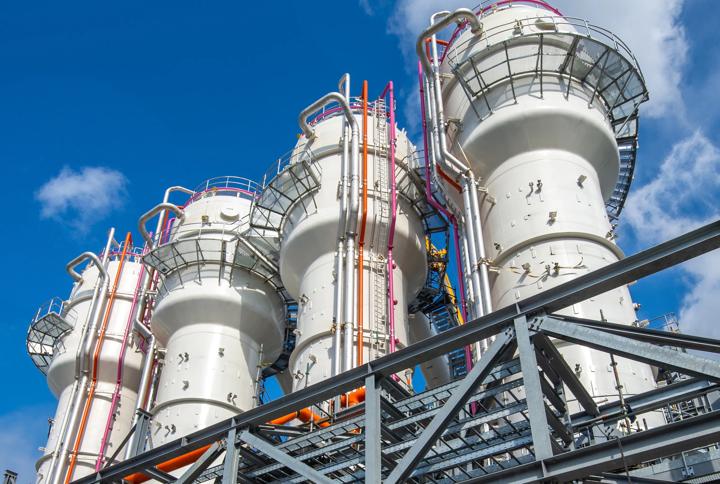 A key part of the Steelanol plant, the bioreactors is where ethanol is produced.   
