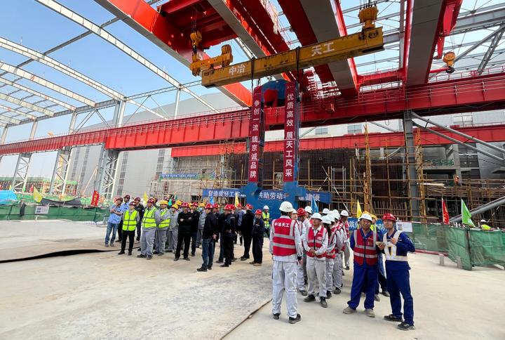 Just 12 months after the contract kickoff, Zhongshou Special Steel installed the first rolling stand for its new Arvedi ESP line from Primetals Technologies.