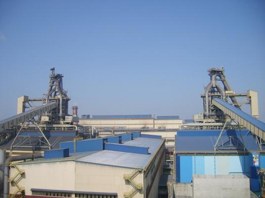 Blast furnace No. 1 and No. 2