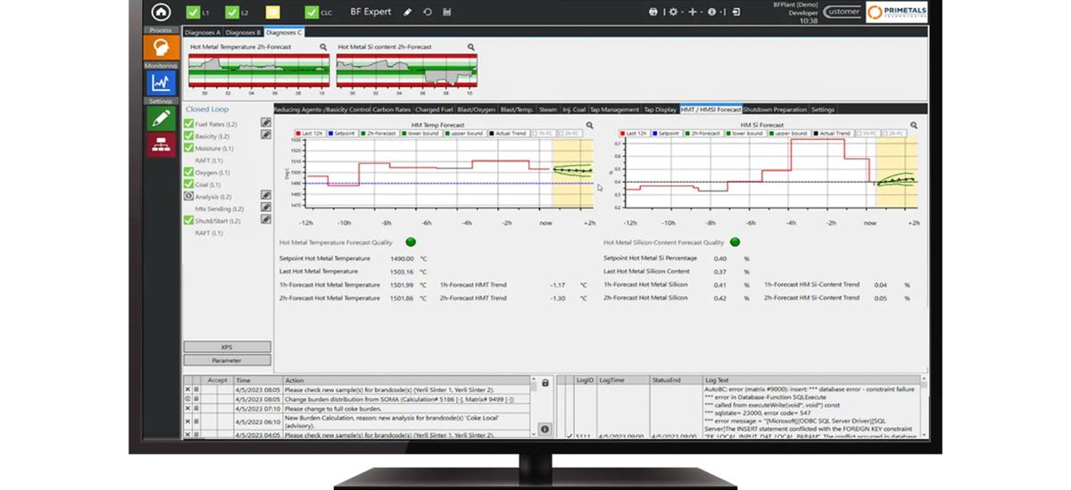 Screenshot of the Vairon BF Optimizer Software