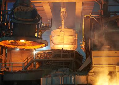 Image of the Meltshop of EVRAZ Regina