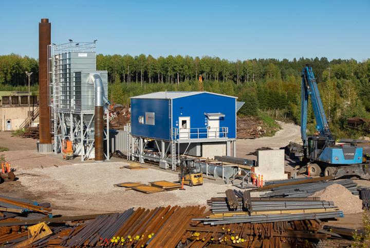 The new scrap-cutting machine from Primetals Technologies has transformed Konepeikko’s operations. 