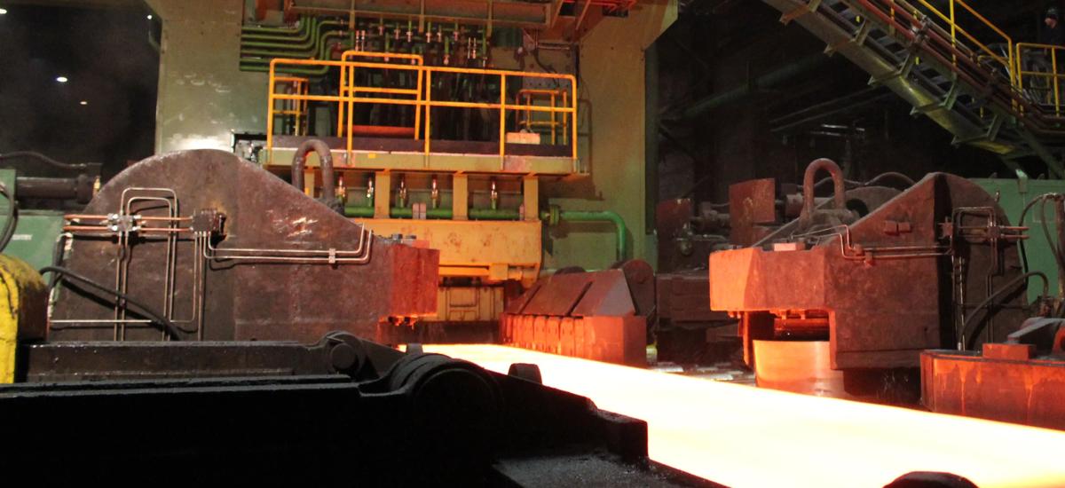 SJI Acroni’s plate mill in Jesenice, Slovenia. The steel producer benefits from increased mill availability and secured supply of spare parts for the drives.