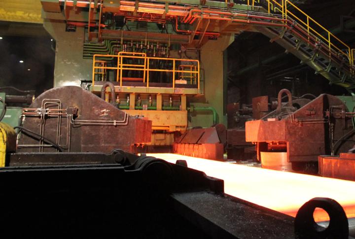 SJI Acroni’s plate mill in Jesenice, Slovenia. The steel producer benefits from increased mill availability and secured supply of spare parts for the drives.  