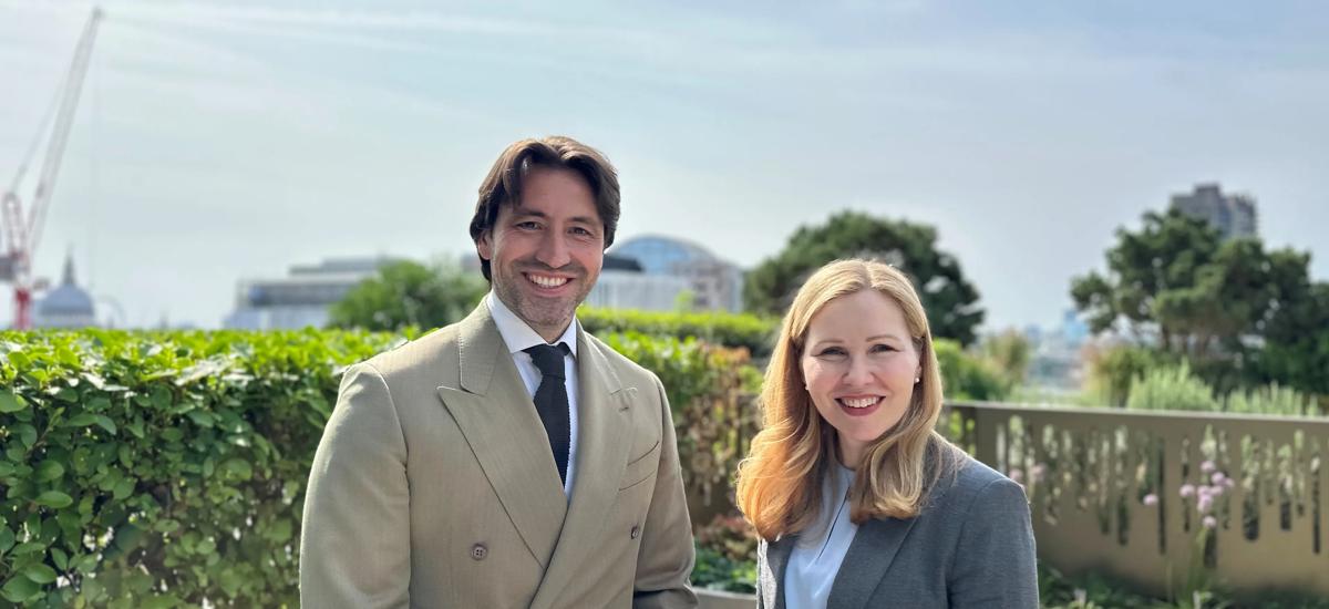 Primetals Technologies and Deutsche Bank have agreed on an environmental, social, and governance (ESG) initiative. Jeremy Hamon, Head of Group Finance at Primetals Technologies and Inge-Lise Mackaay, Managing Director and Head of ESG Solutions for Fixed Income & Currencies at Deutsche Bank. 