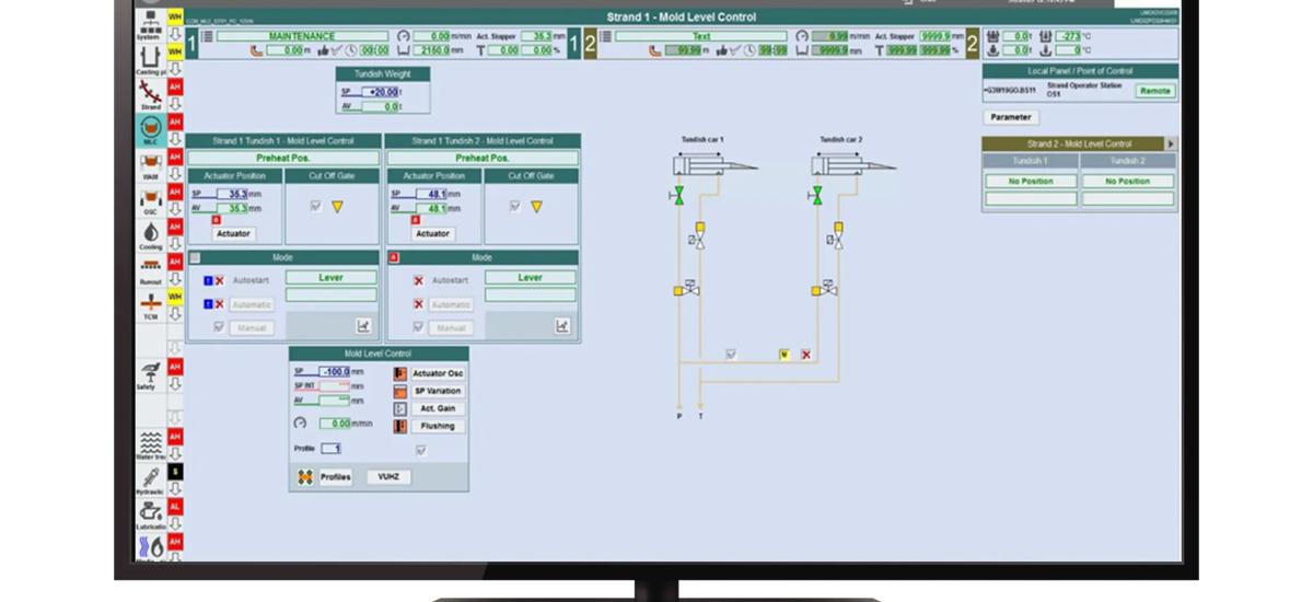 Monitor with LevCon software