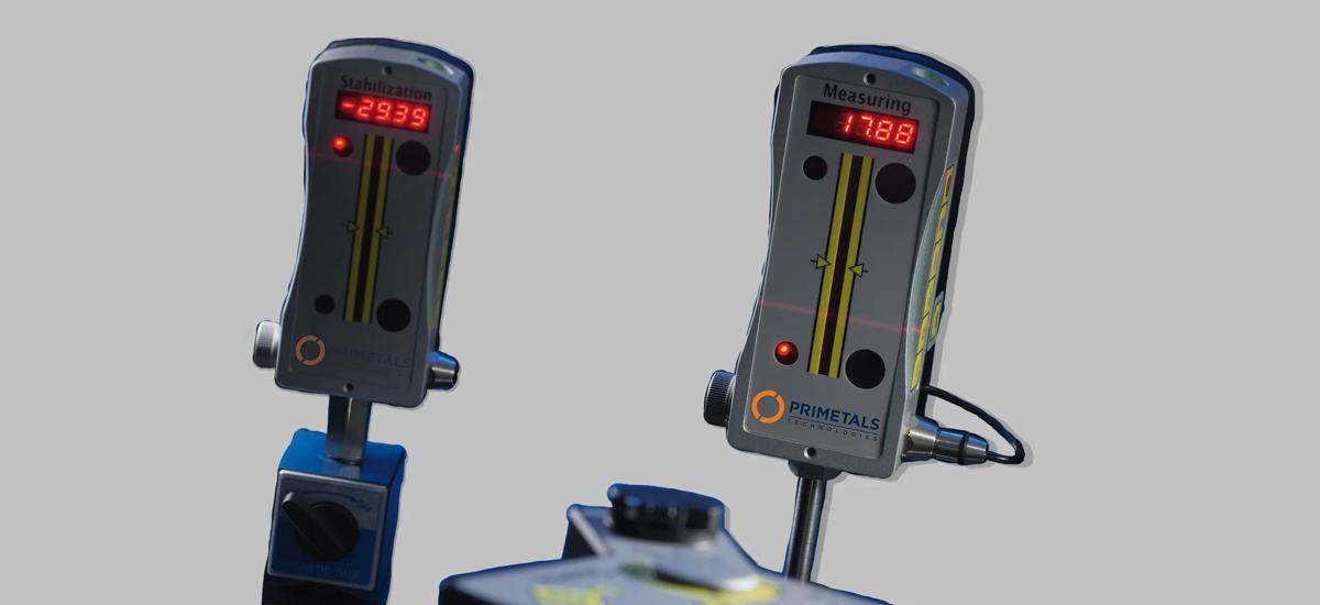 OPAL Optical measurement for precise alignment of strand guide rollers in continuous casters