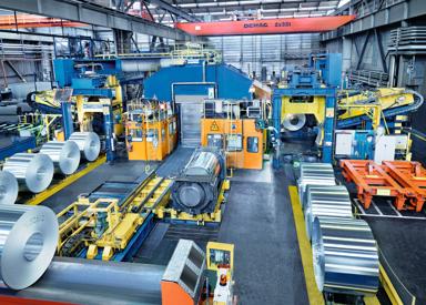 Image of Strip production at AMAG rolling GmbH