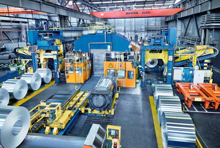 Image of Strip production at AMAG rolling GmbH