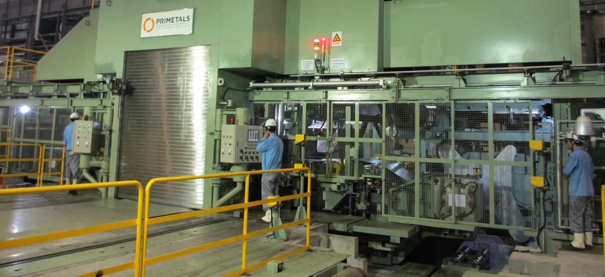 Primetals Technologies supplied the complete mechanical and electric equipment as well as the instrumentation and software packages and was responsible for technical advice during the erection and commissioning phases.