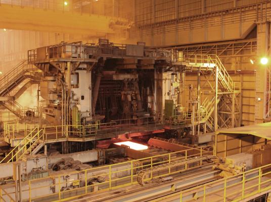 5 metre wide steel plate mill