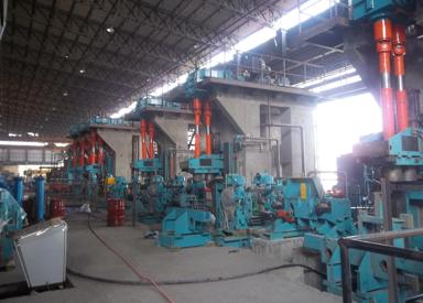 Rebar rolling mill