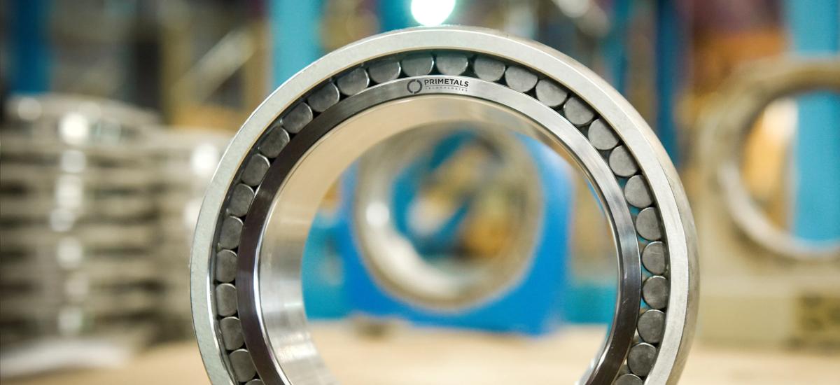 extra long-life bearing unit for continuous casters