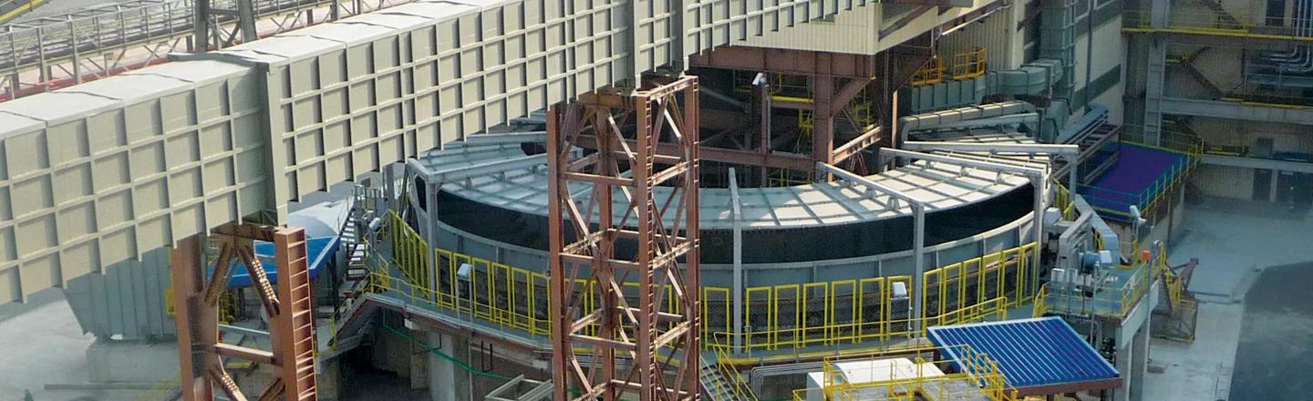 Sinter shaft cooler waste heat recovery