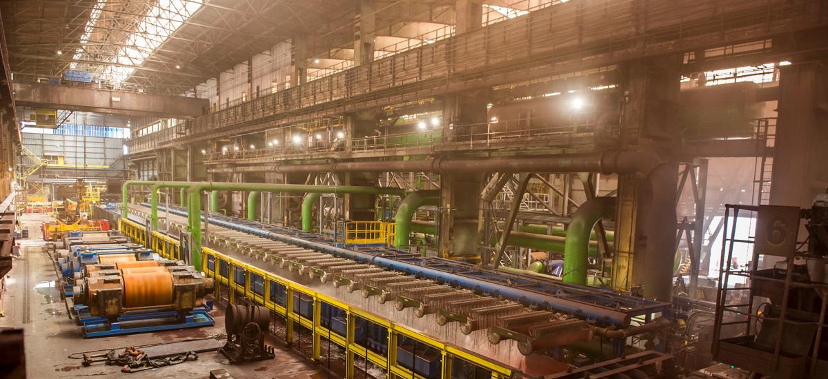 Hot Strip Mill Laminar Cooling Section