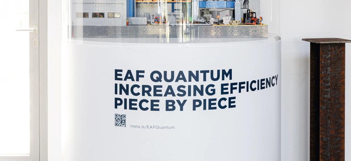A key innovation at home in Legelshurst is the EAF Quantum. Showcased at METEC in 2019 in LEGO® format, the EAF Quantum continues to break boundaries.